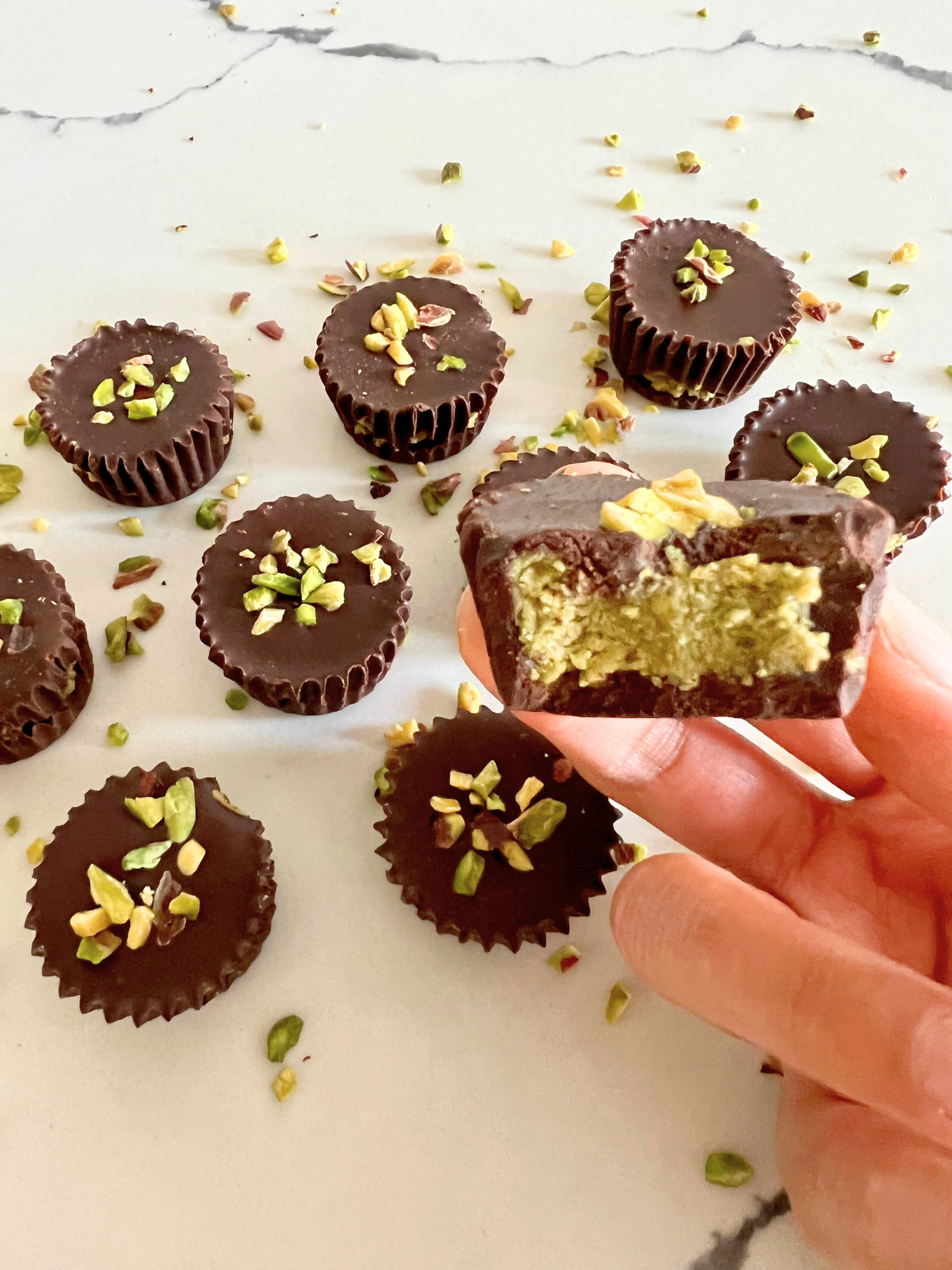 Pistachio Butter Cups