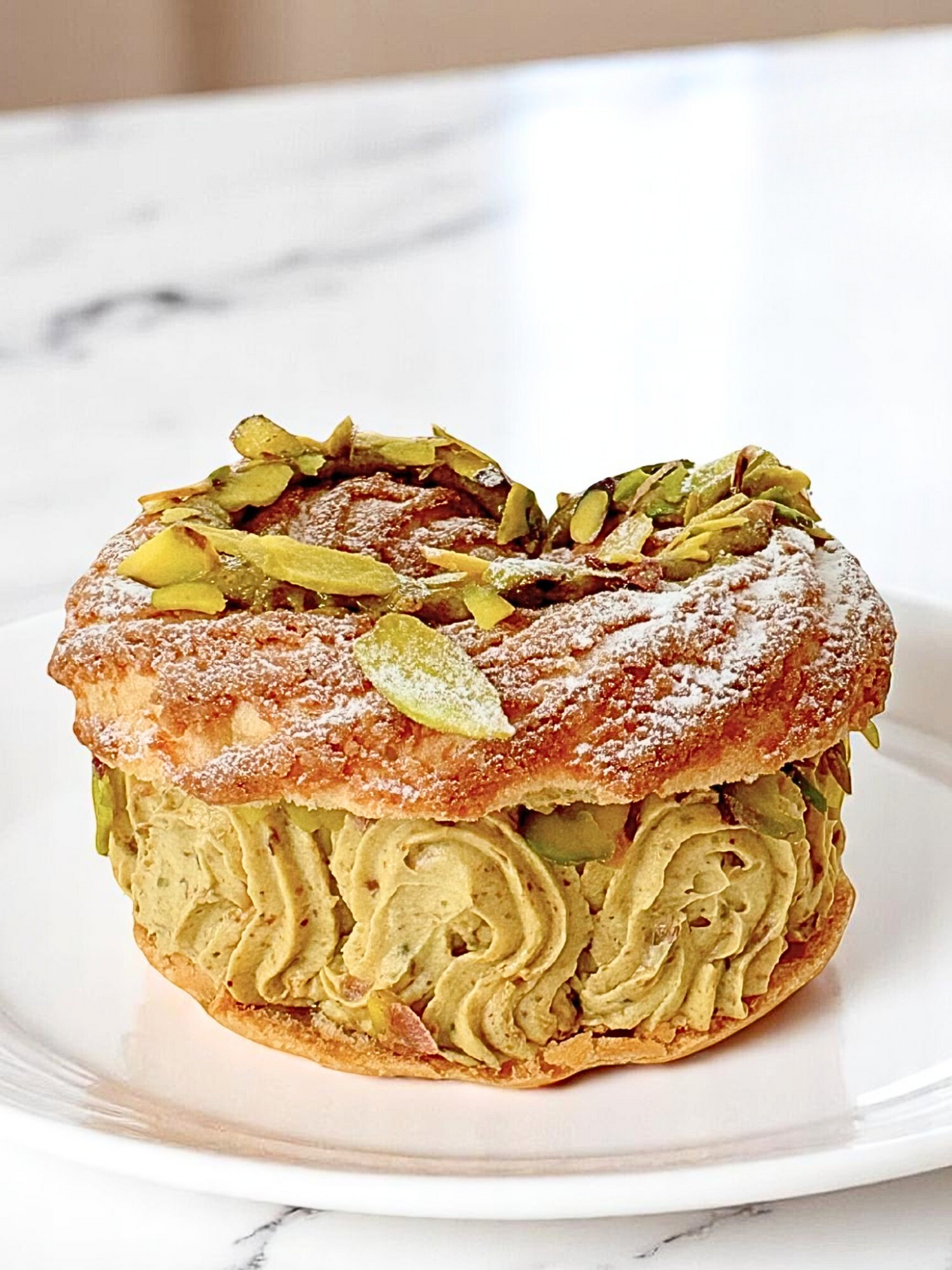 Pistachio Paris Brest Recipe