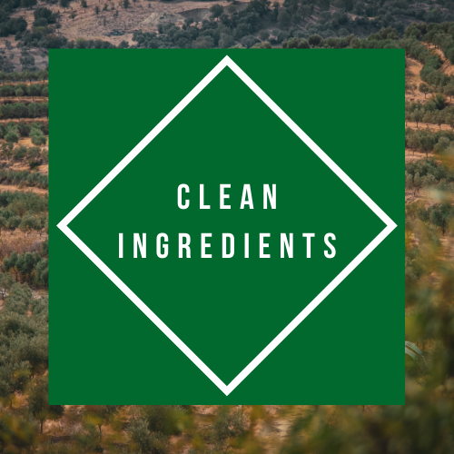 all our products are made with clean, non-GMO ingredients and free from all checmicals, pesticides etc