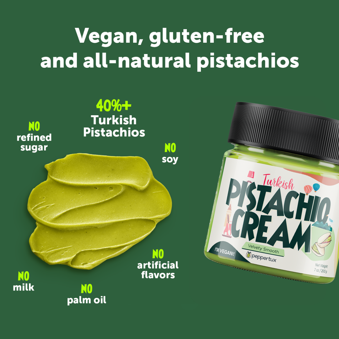 Peppertux Vegan Pistachio Cream &quot;OUR BEST SELLER&quot;