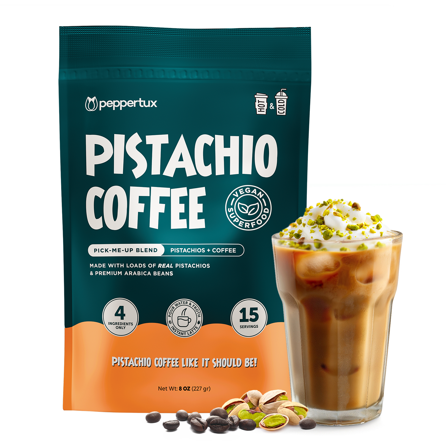 The REAL Pistachio Coffee (Caffeinated)