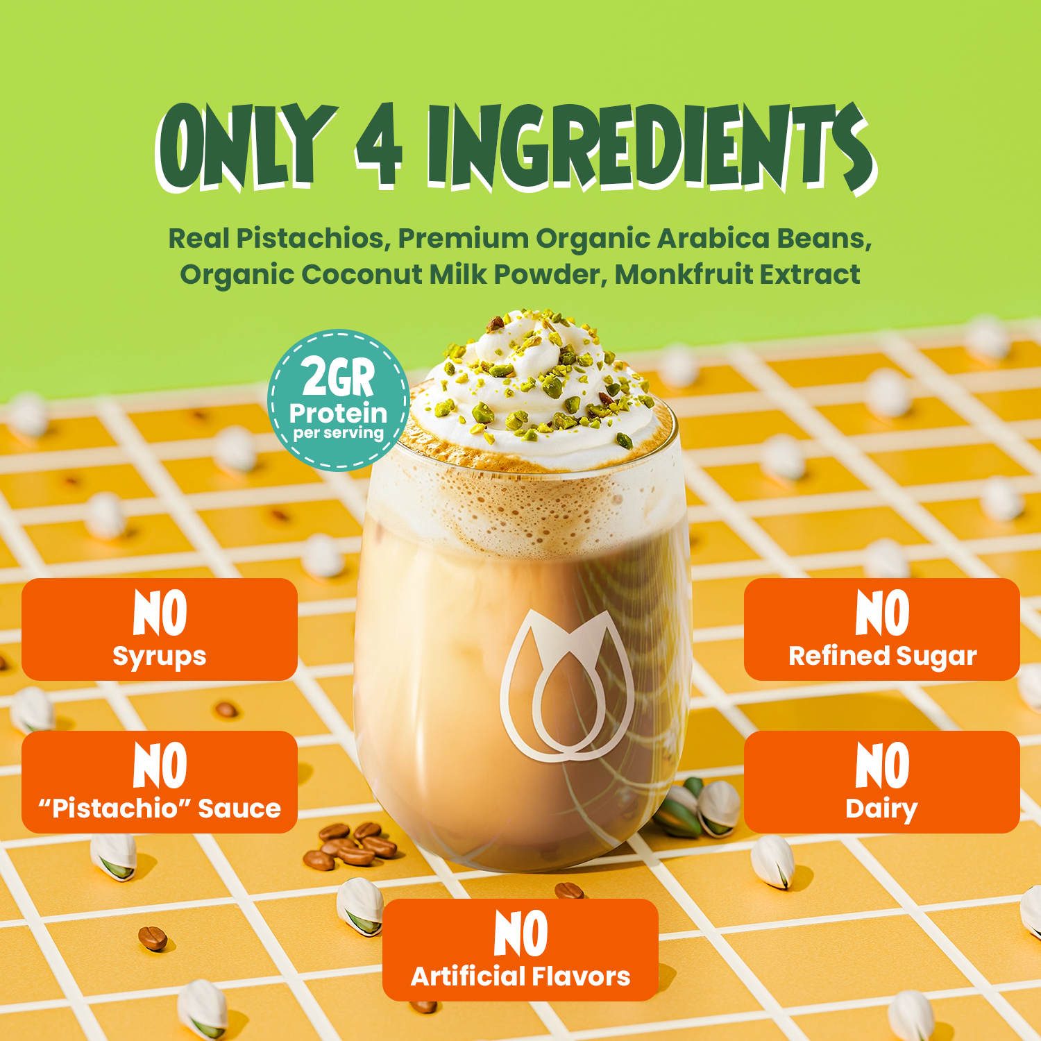 The REAL Pistachio Coffee (Caffeinated)