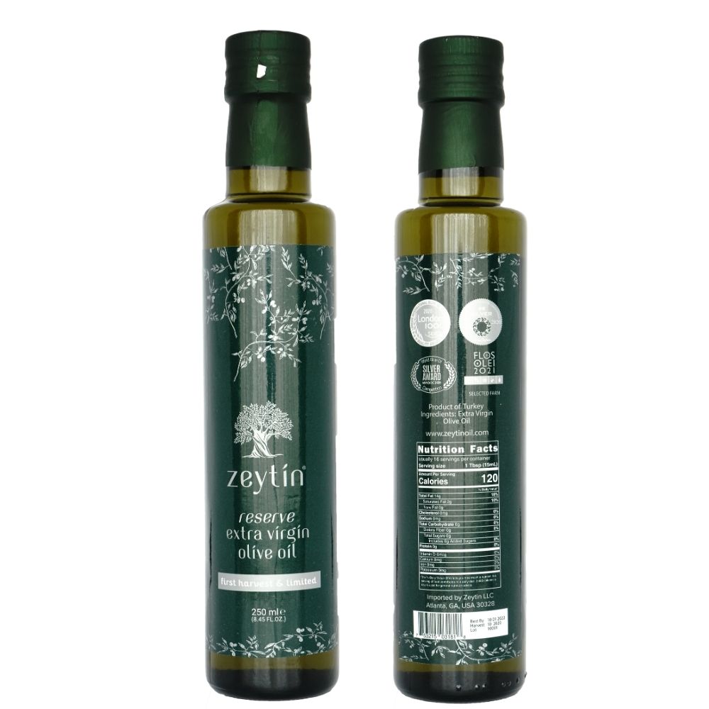 Reserve Extra Virgin Olive Oil 250ml - First Harvest &amp; Limited (Robust)